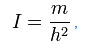 Формула индекса массы тела
